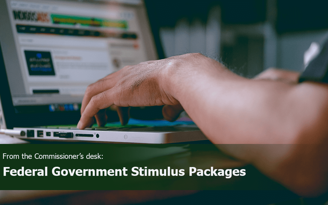 Commissioner’s Desk: Federal Government Stimulus Packages – Are they available for Bodies Corporate?