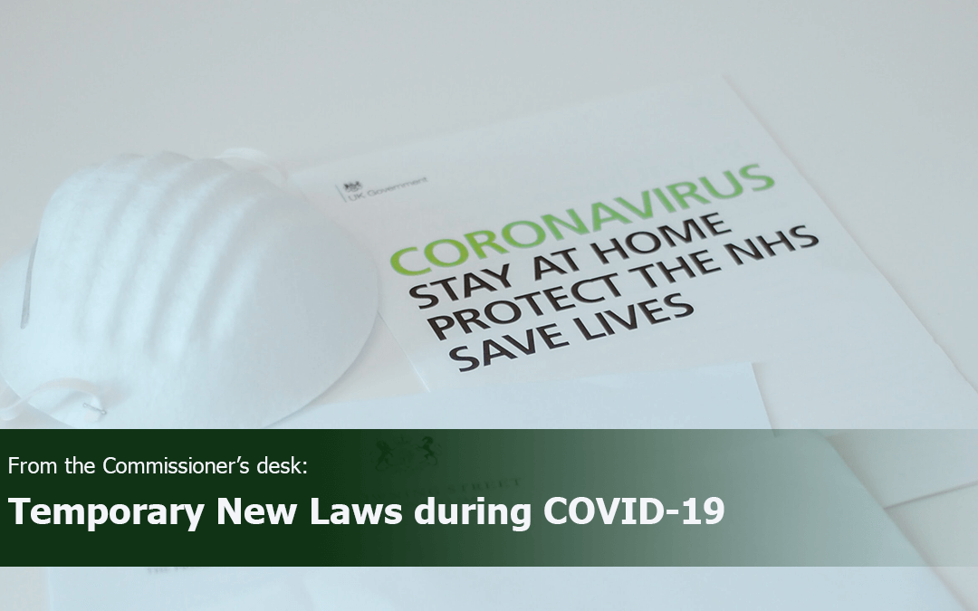 Temporary New Laws for Bodies Corporate during Covid-19