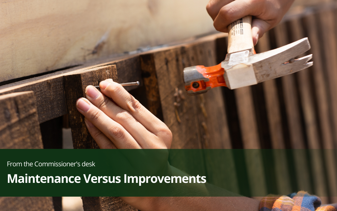 Maintenance Versus Improvements