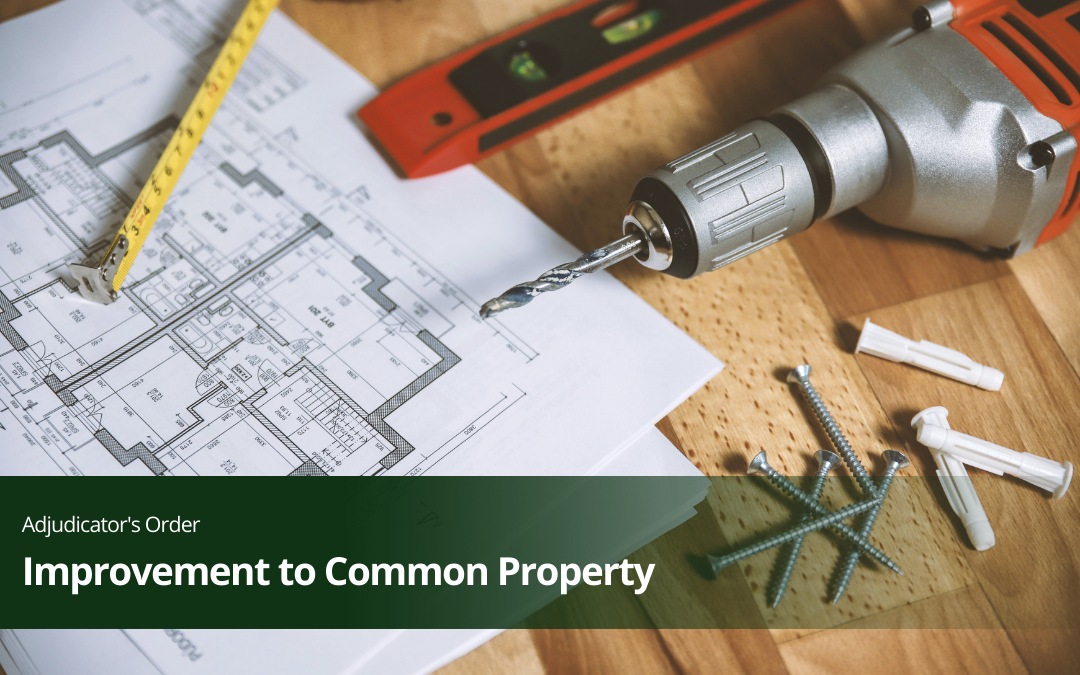 Improvement to Common Property