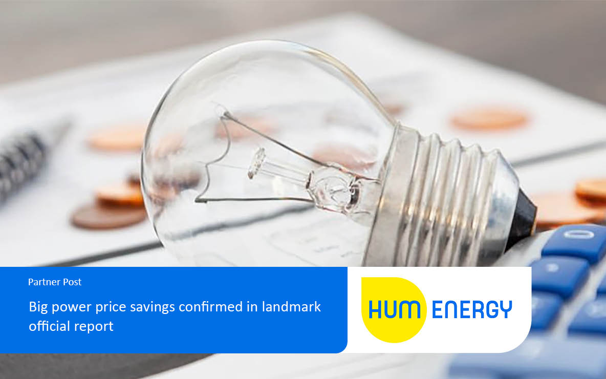 Big power price savings confirmed in landmark official report