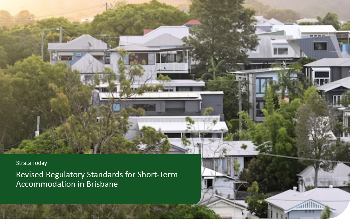 Revised Regulatory Standards for Short-Term Accommodation in Brisbane
